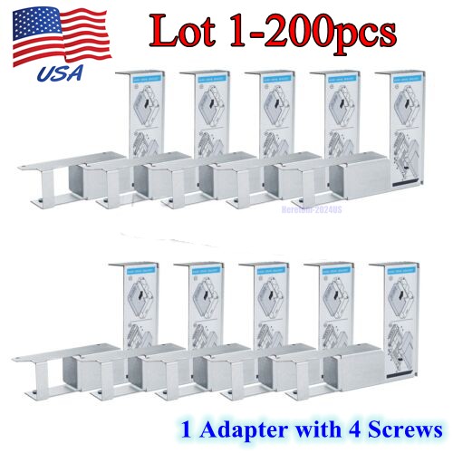 Lot 3.5" to 2.5" SSD SAS SATA Adapter 9W8C4 Y004G for Dell F238F HP 651314 Tray