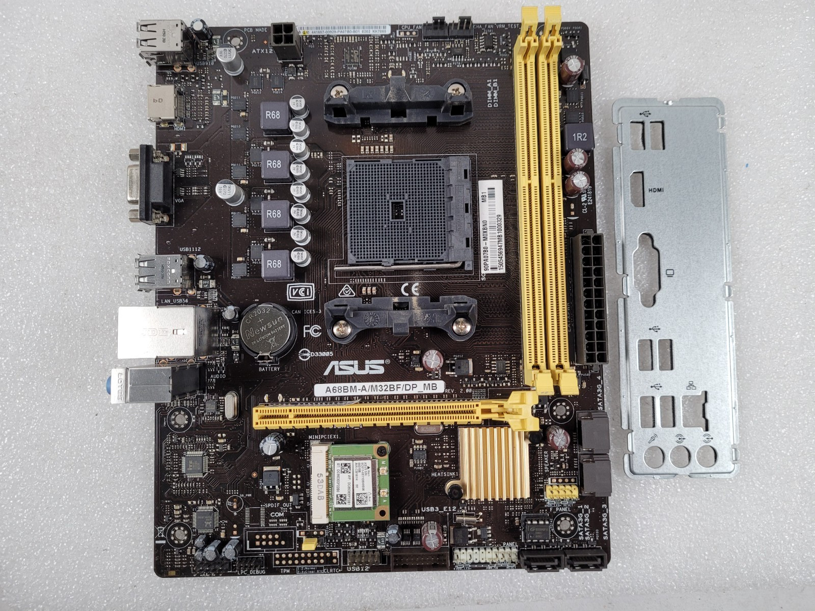 ASUS A68BM-A / M32BF / DP_MB FM2+ Motherboard