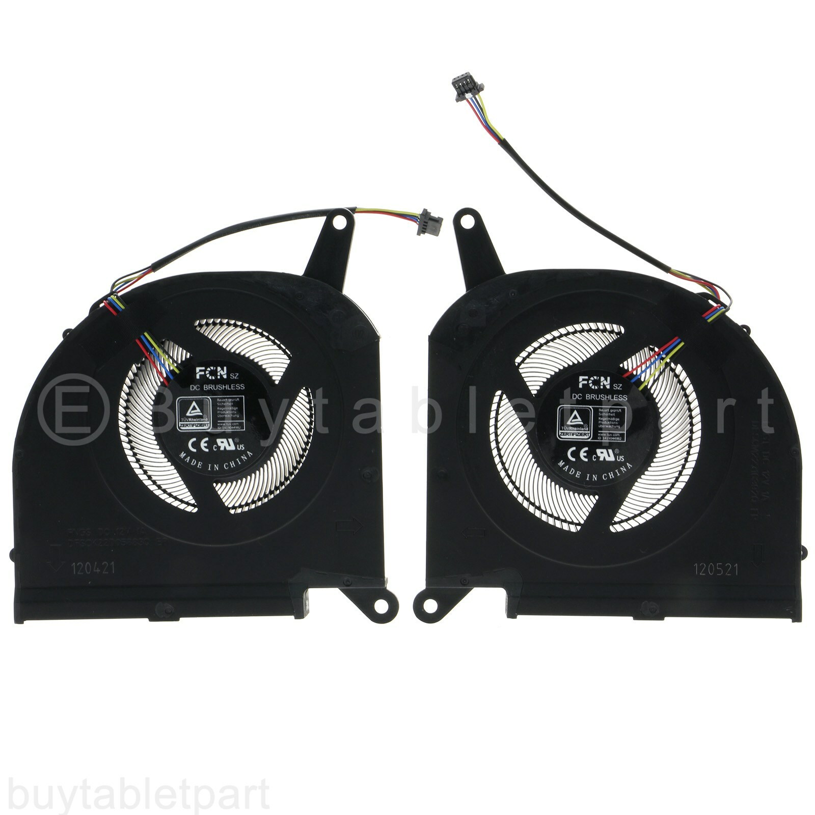NEW CPU+GPU Cooling Fan For Gigabyte Aero 17 XA HDR XB WA Laptop