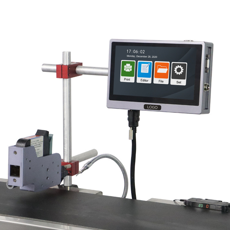K11 Online TIJ Inkjet Printer Without Conveyor for Pharma Date Code