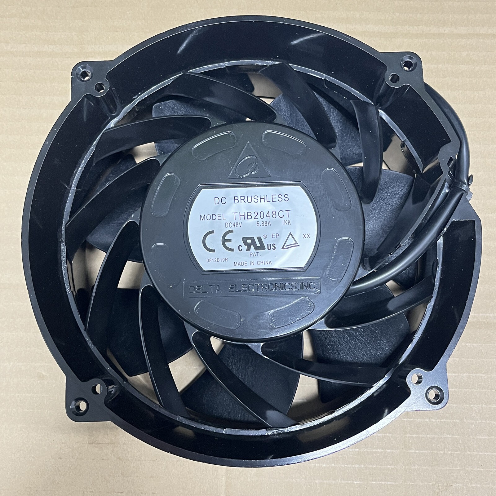 For Delta THB2048CT DC 48V 4.8A 230W Cooling Fan Dia.200x70MM 5800RPM 827.37CFM