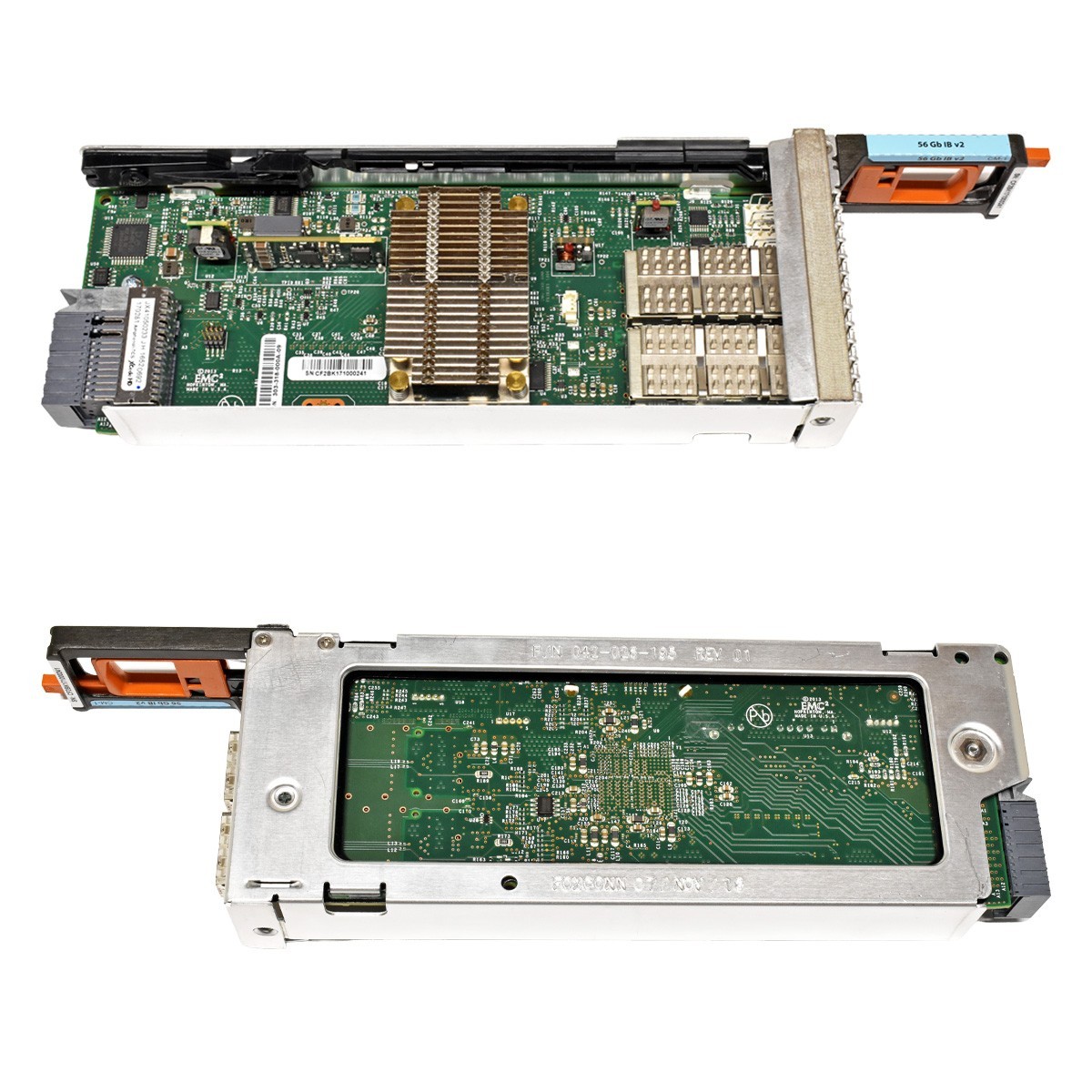 Dell EMC InfiniBand IB v2 SLIC Dual 56Gb QSFP NIC 303-318-000A-09