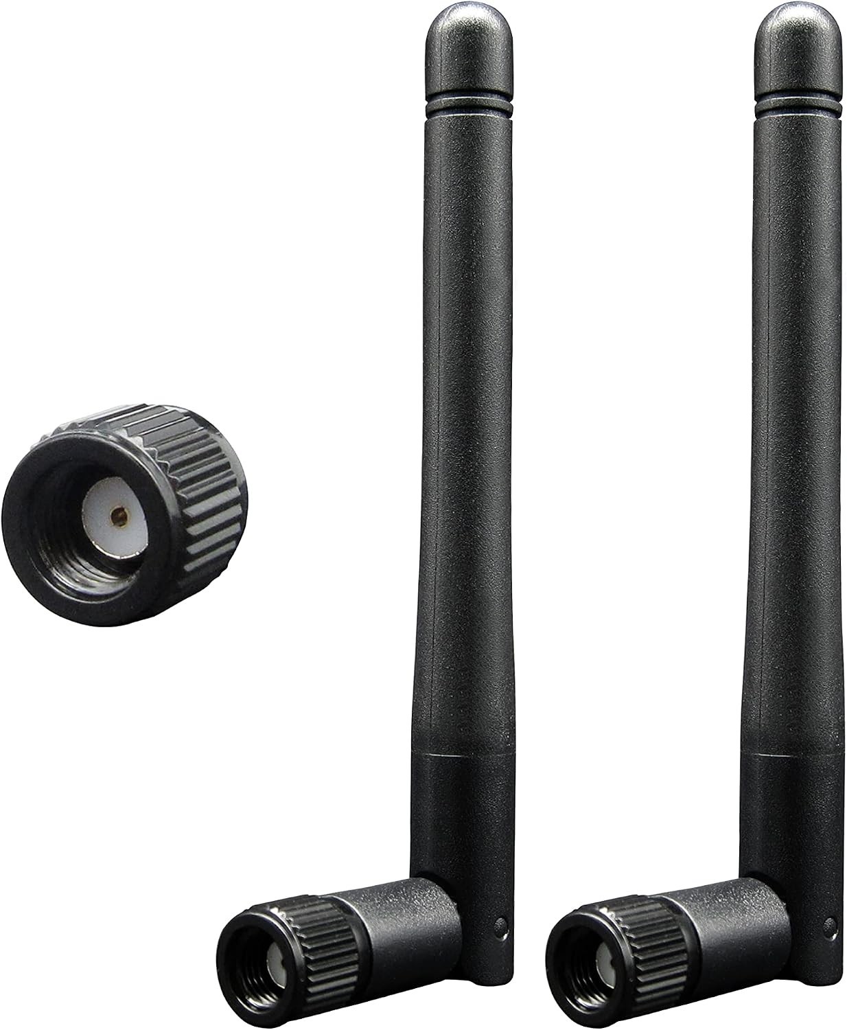Compact Dual Band 3dBi WiFi Antenna with RP-SMA - Perfect for Gaming Setup