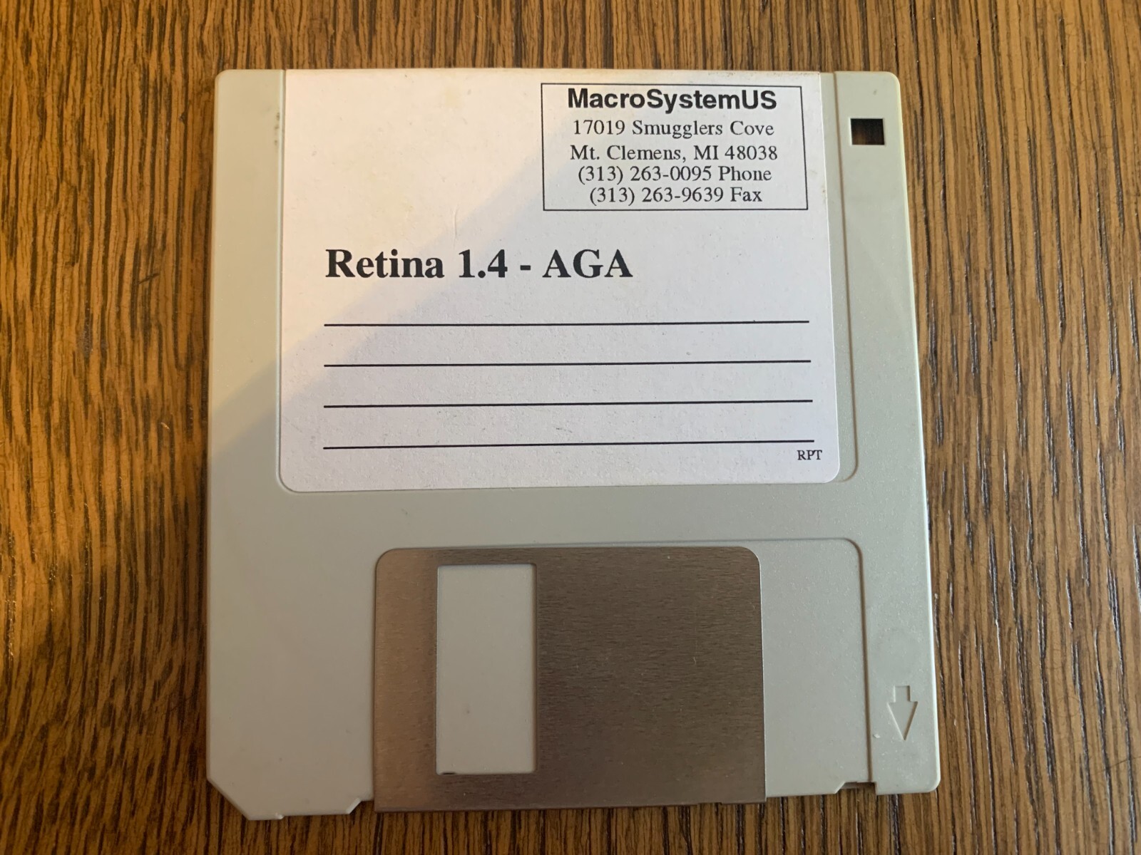 RETINA 1.4 - AGA PROGRAM AMIGA COMPUTER 3.5" INCH FLOPPY(S) TESTED NEAR MINT