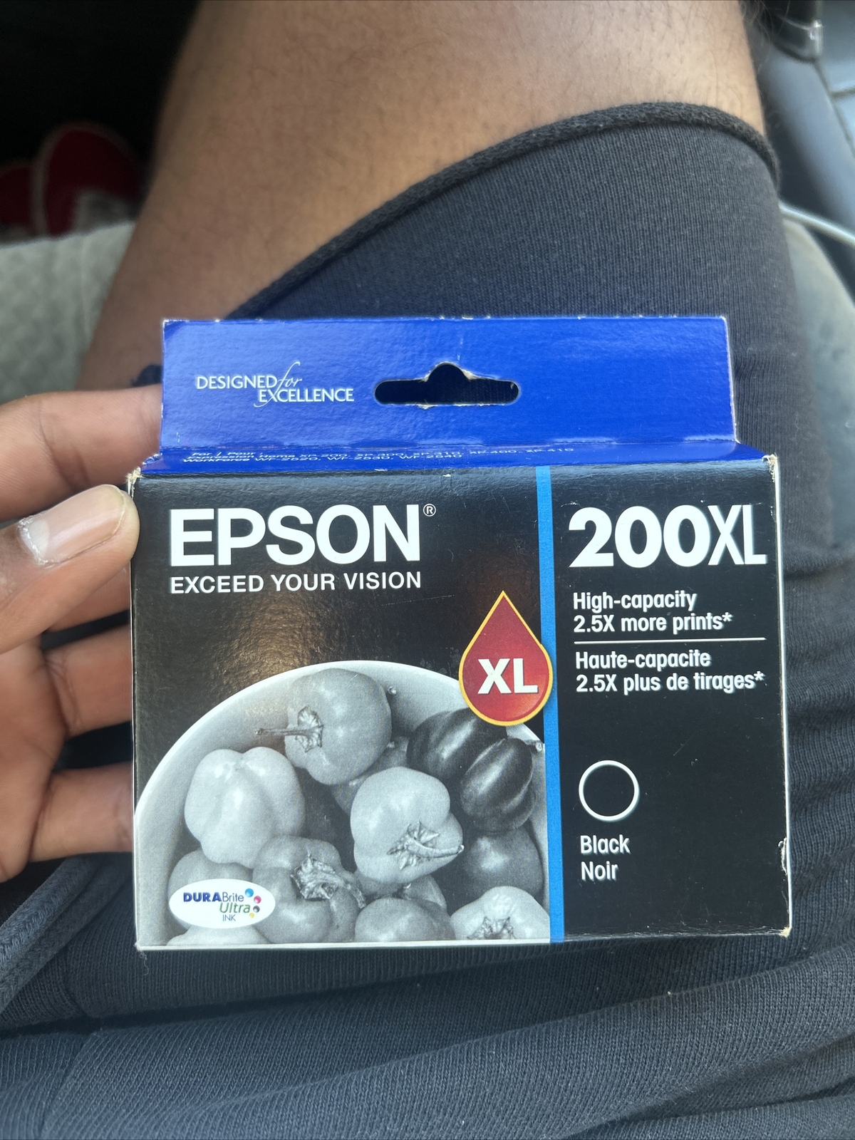 Epson 200XL Black Ink Cartridge 05/2023