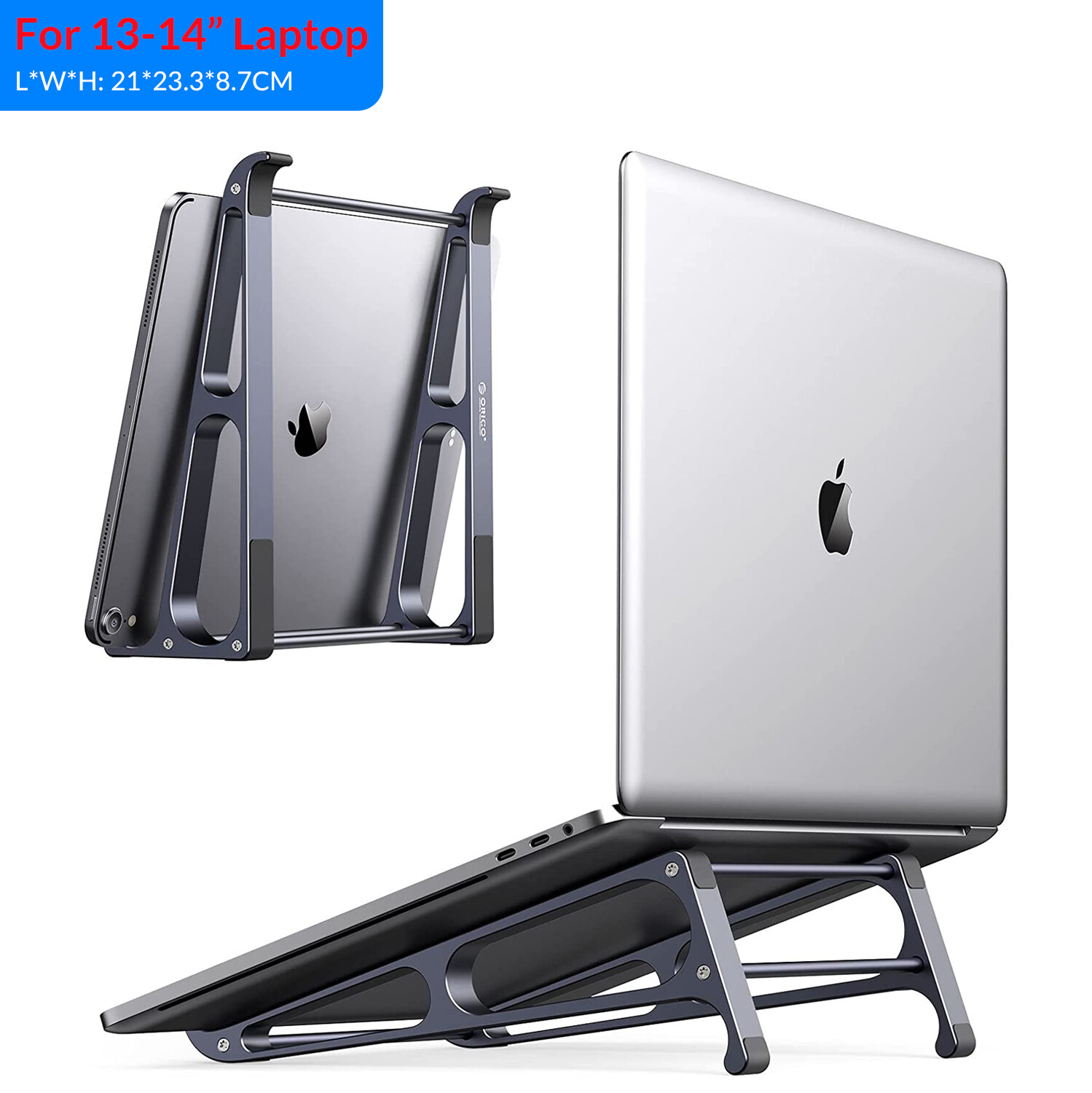 ORICO Laptop Stand Riser Adjustable Aluminum Notebook Stand Computer Stand Riser