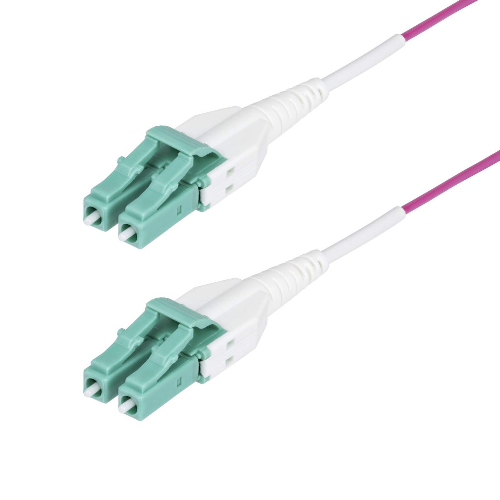 StarTech OM4RLCLC1M Fiber Optic Patch Duplex Network Cable - Erika Violet