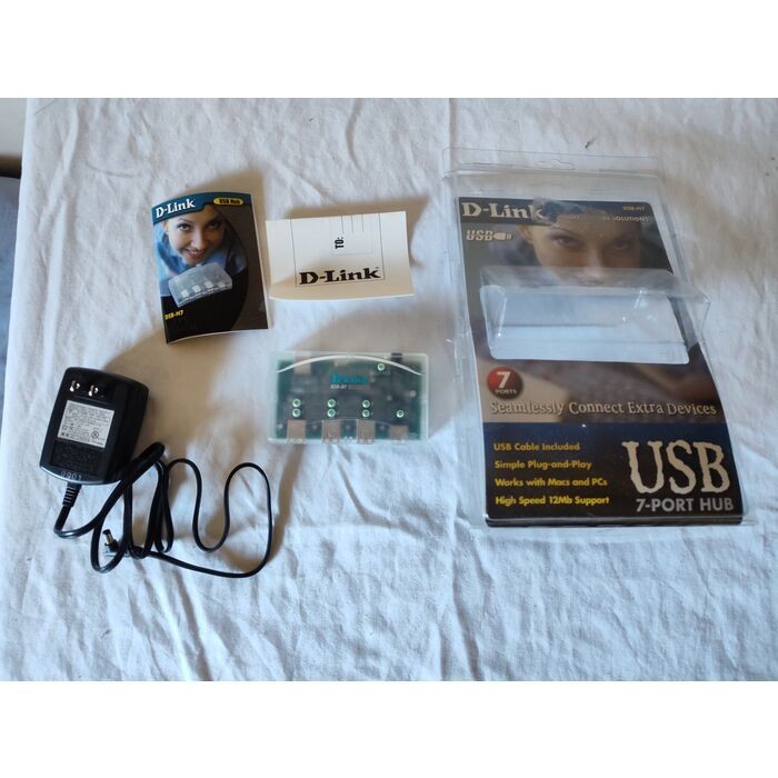D-Link DUB-H7 7-Port USB Hub Brand DSB-H7 CIB