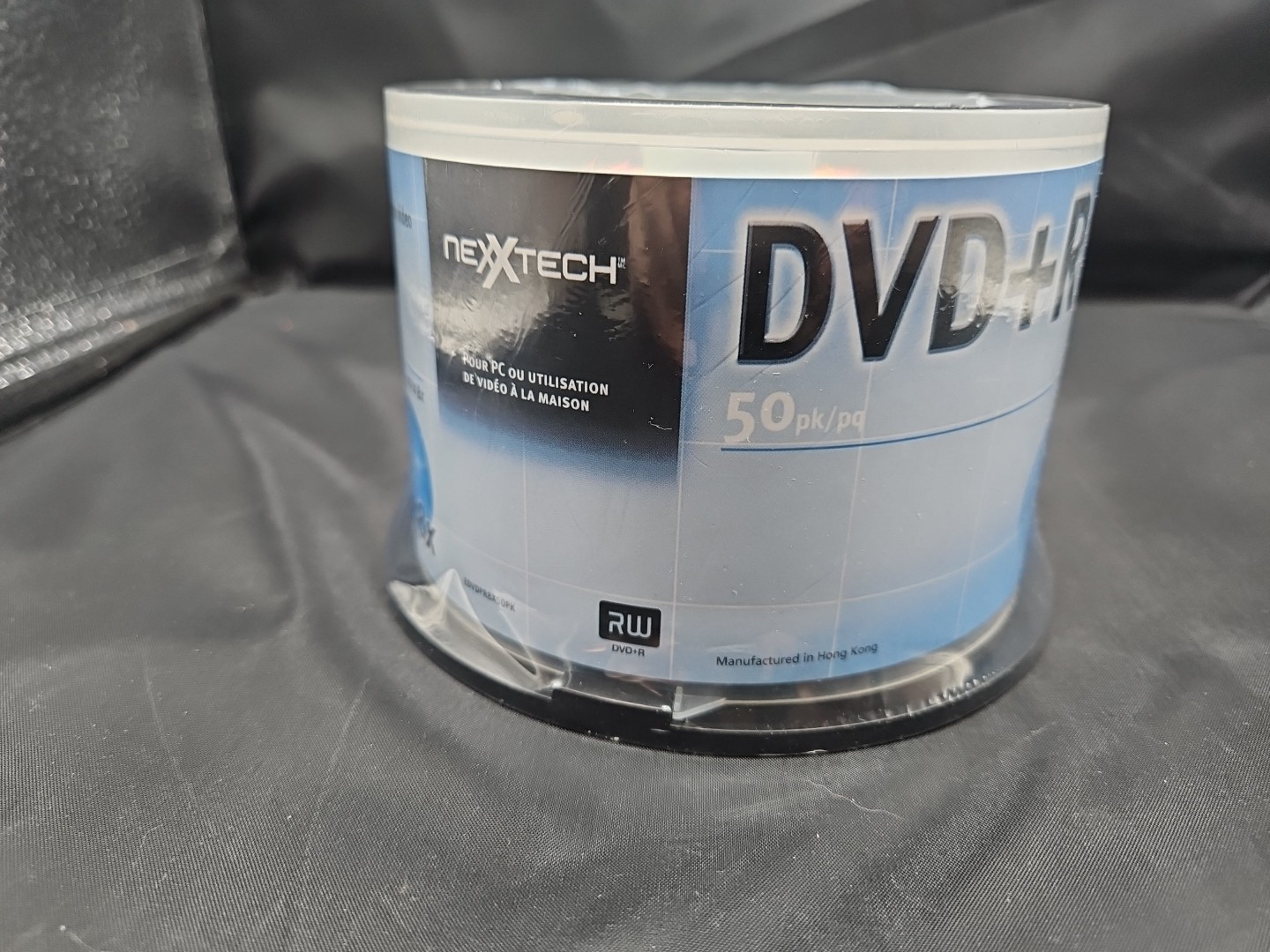 Nexxtech DVD+R 50 Disc Spindle Pack 4.7GB 8x 120 Minute Factory Sealed New