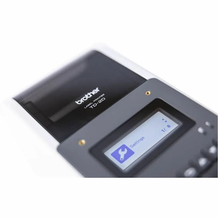 Brother TD2350D203 2.3IN DESKTOP PRINTER, DT, 203DPI, 6IPS, USB-C/HOST-USB/SER