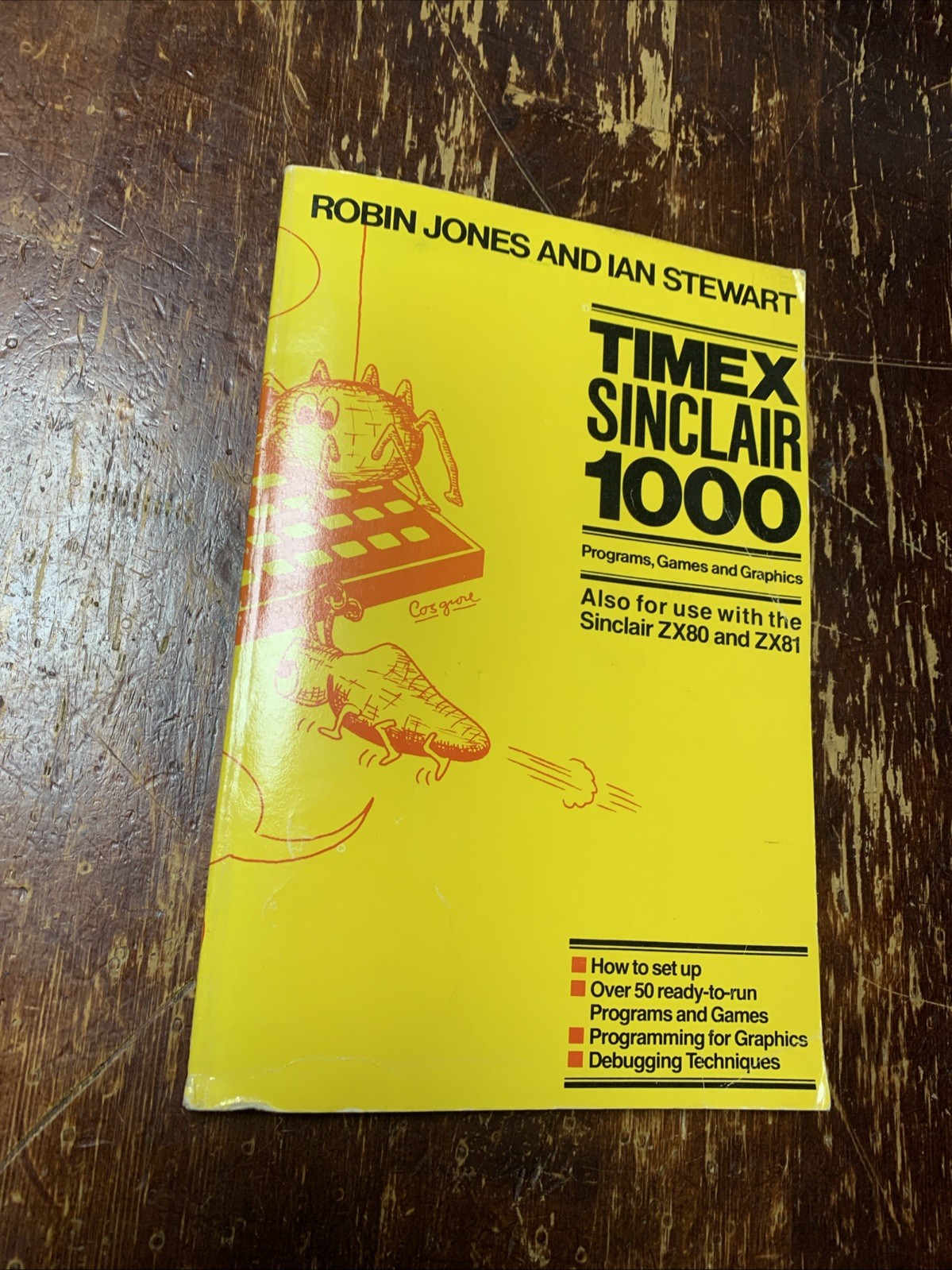 Vintage 1982 Timex Sinclair 1000 Program Games & Graphics Book ( ZX80 & ZX81 )