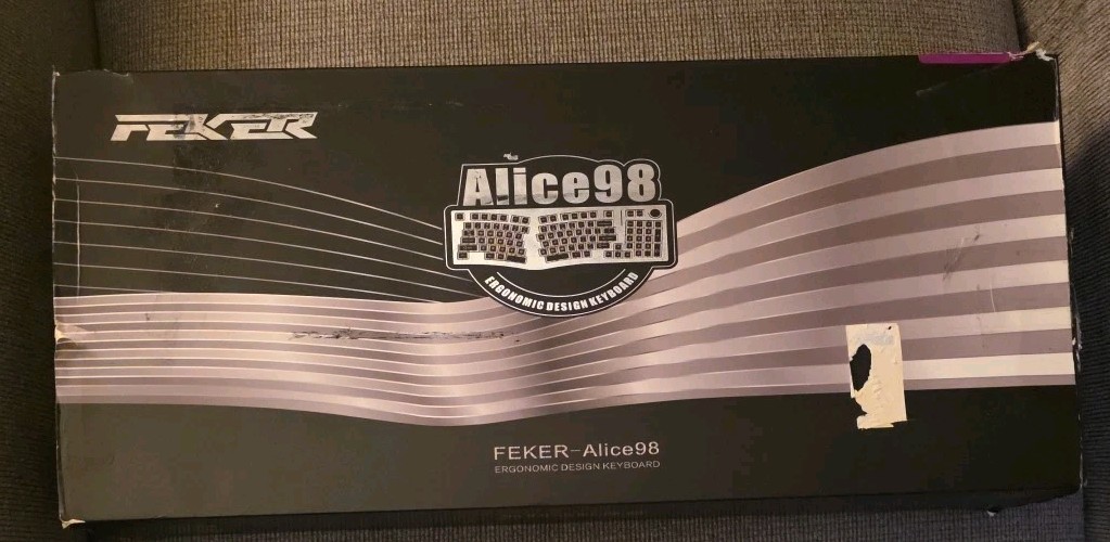 MechLands Feker Alice98 Ergonomic 98 Keys Custom Mechanical Keyboard, Wired