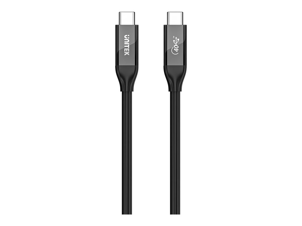 Unitek International USB-C 4.0 PD Cable 100W 40GBPS 8K C14100ABK01-2M Cable