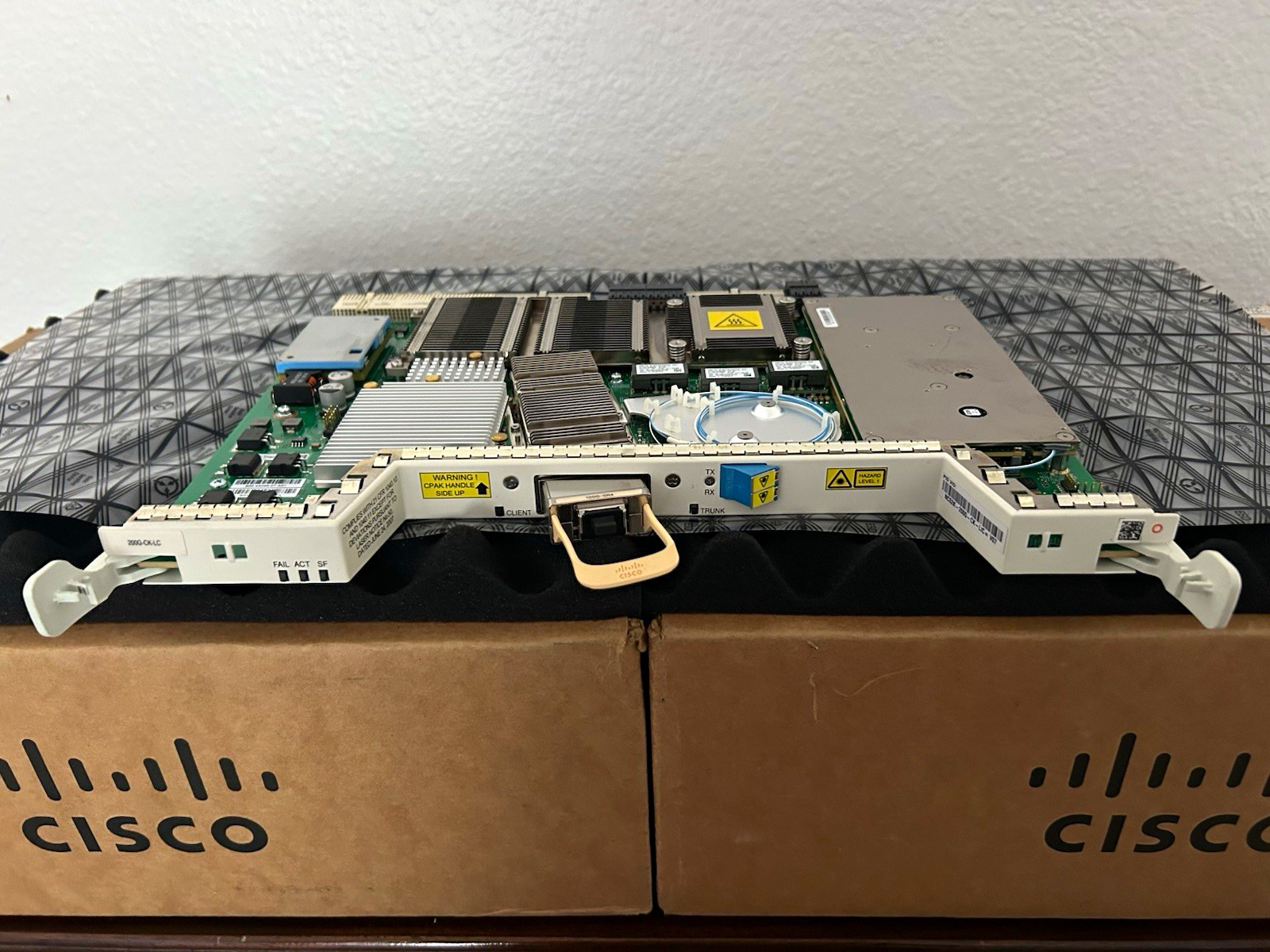 Cisco NCS 2000 200G SFP Port Expansion Module Card LC 1-Port NCS2K-200G-CK-LIC