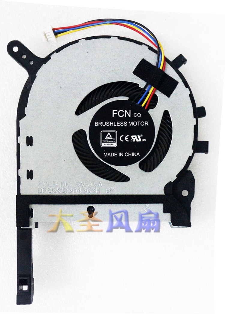New For FCN FNCX/FMLB 5V Notebook Fan DFS5K22B056738 DFS5K12304363H
