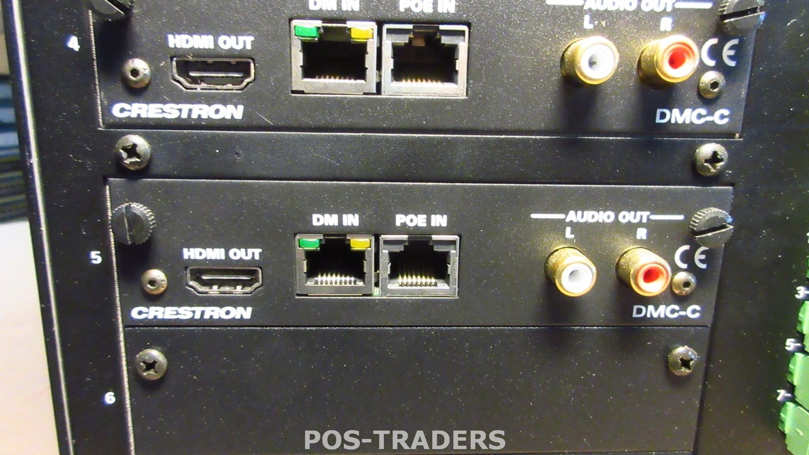 Crestron DMC-C-DSP Digital Media Input HDbaseT Card PULLED FROM: DM-MD16X16