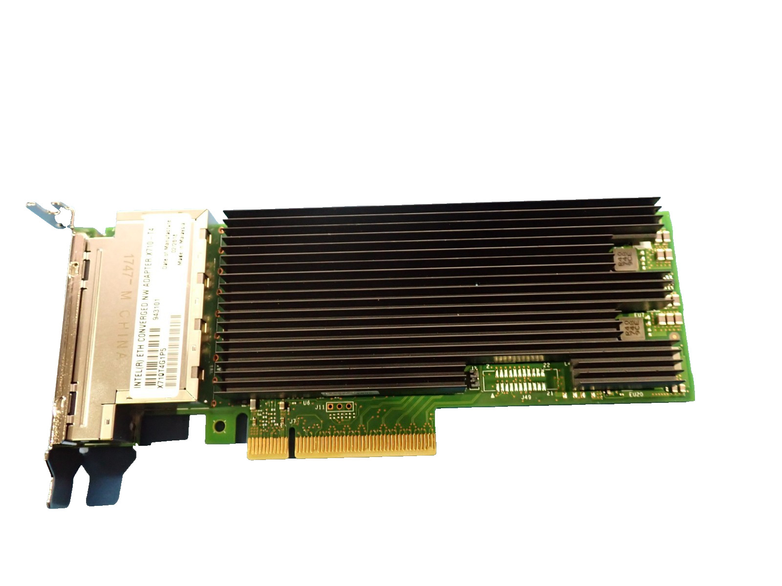 Intel X710T4G1P5 X710-T4 X710 Series Controller Quad Port 10GbE PCIe Networking 