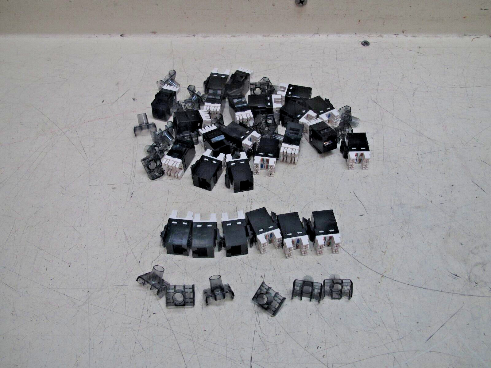 Lot Of 25 CommScope USL Series Modular Connector P/N: USL600-BLK 