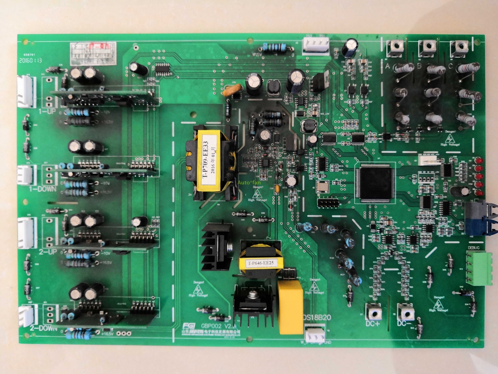 For Xinfeng Inverter Communication Board Drive Board Power Board GBP002 V2.2
