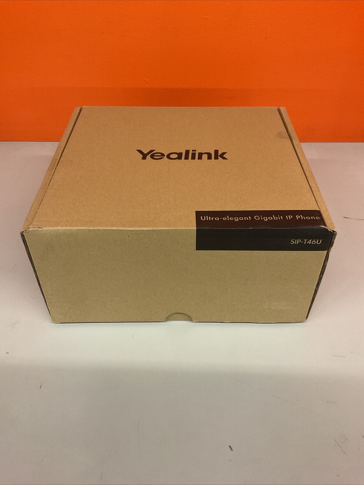 Used Yealink SIP-T46U Black Ultra Elegant Gigabit IP Phone - New ...