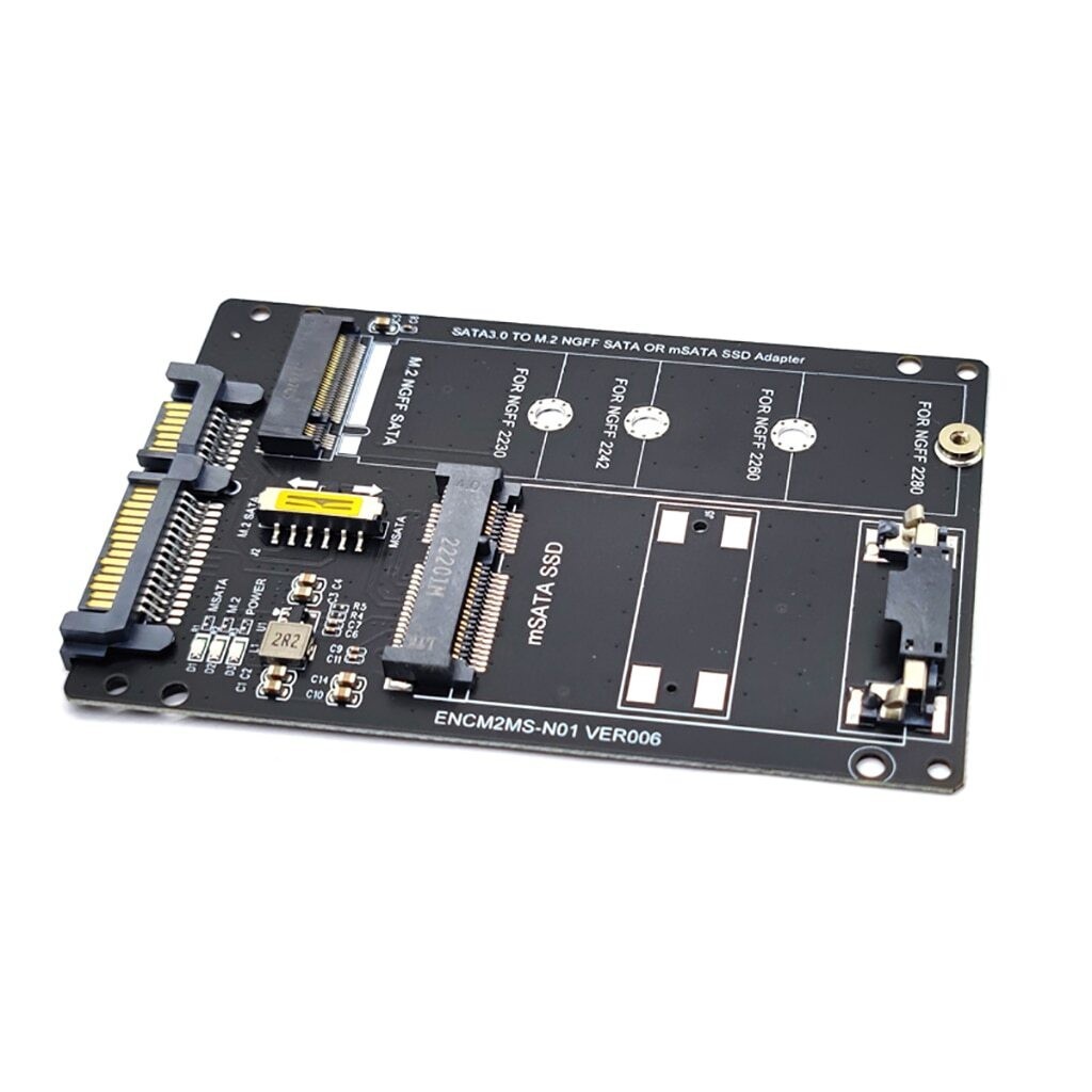 MSATA Laptop Card 1 22pin SSD To For Adapter PC On for Converter M.2 SSD NGFF M2