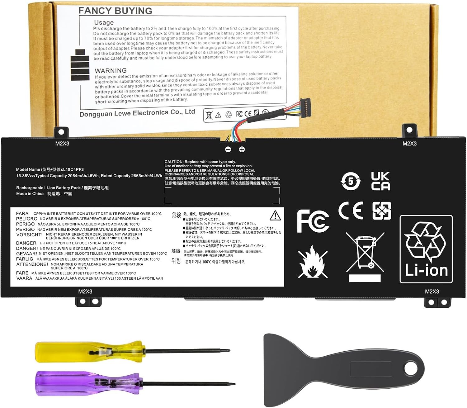 L18C4PF3 L18M4PF3 L18M4PF4 L18C4PF4 Laptop Battery for Lenovo ideapad C340