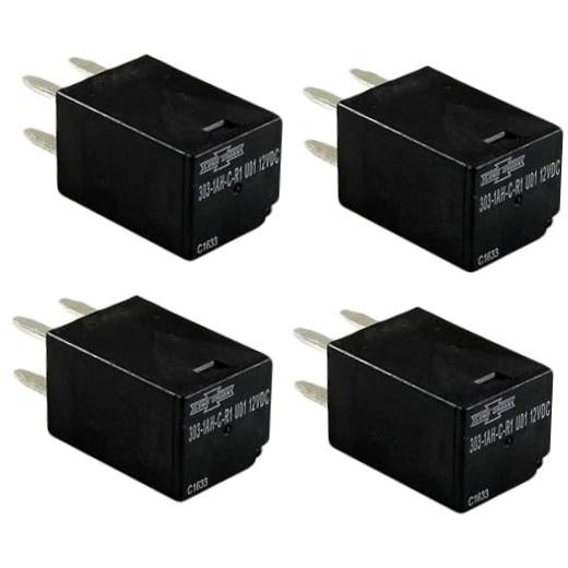 Automotive Purpose Relays 303-1AH-C-R1-U01-12VDC SPNO 20A 12VDC for 4 Pack