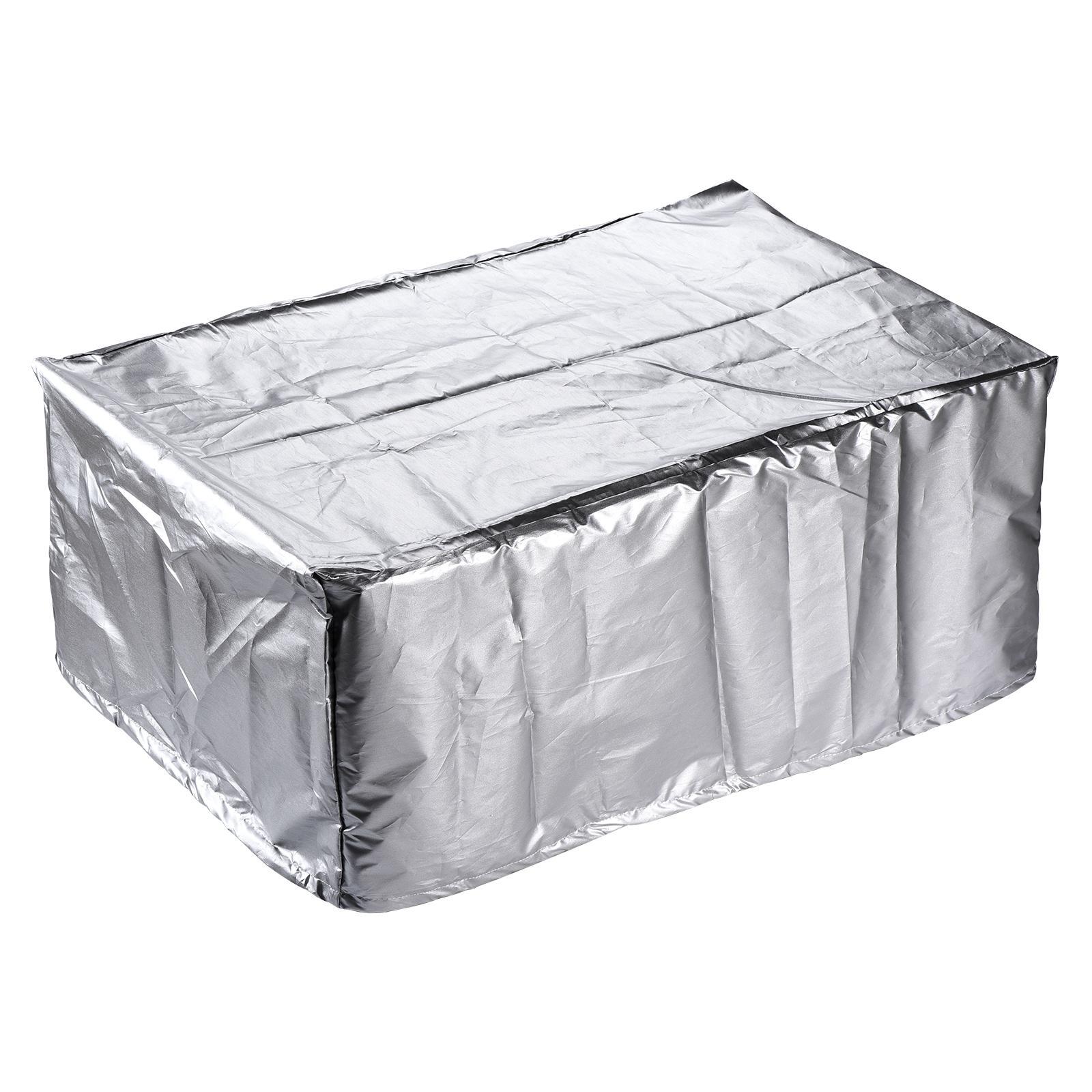 Universal Printer Dust Cover 27.6x17.7x11.8 Inch Oxford Fabric Antistatic Silver