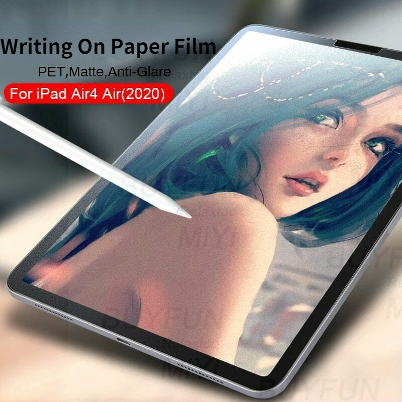 2x Soft Matte Writing Paper Film Screen Protector For Apple iPad Air 4 10.9 2020
