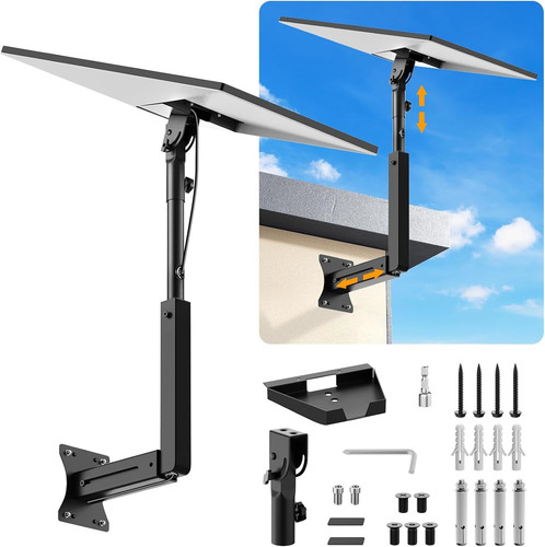 Starlink Mount, Adjustable 9.4-14.5 Inches Black