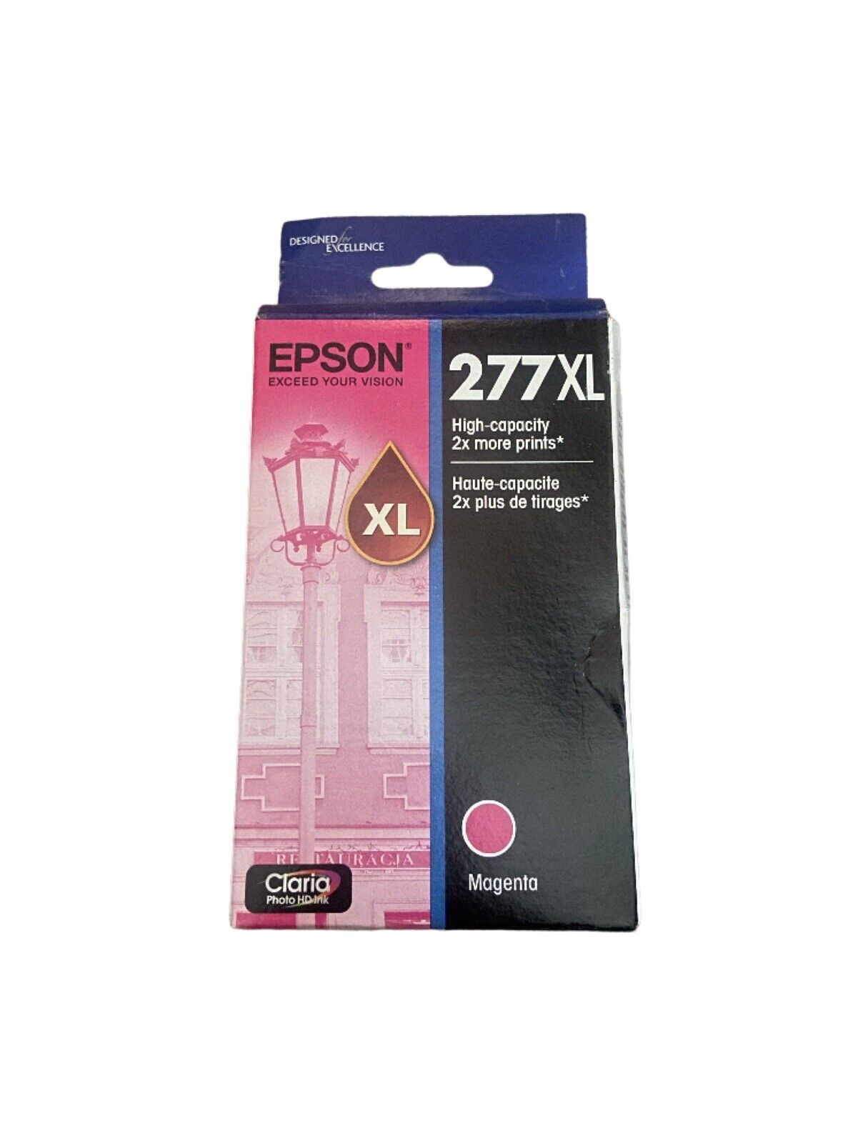 Epson 277XL Megenta ink cartridge. NIB Exp 04/2019 new