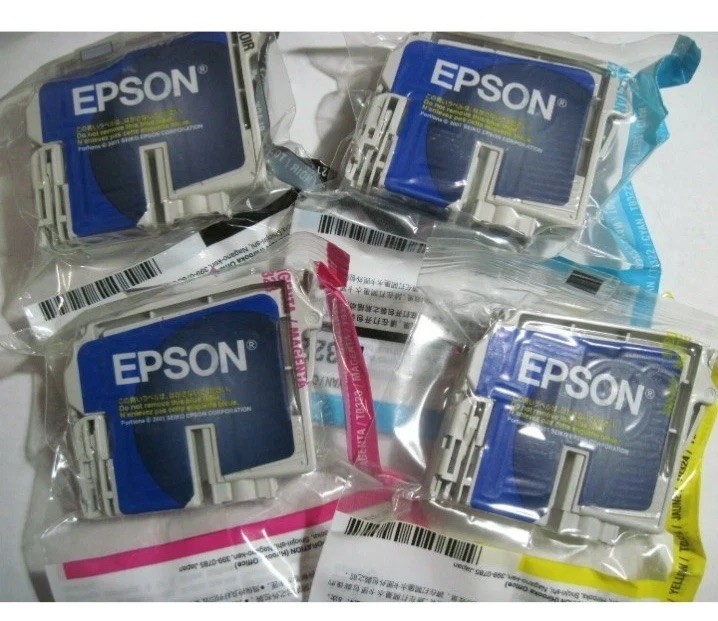 Genuine Epson T0321 T0322 T0323 T0324 Inkjet for Epson Stylus C80wn C80n C80 C70