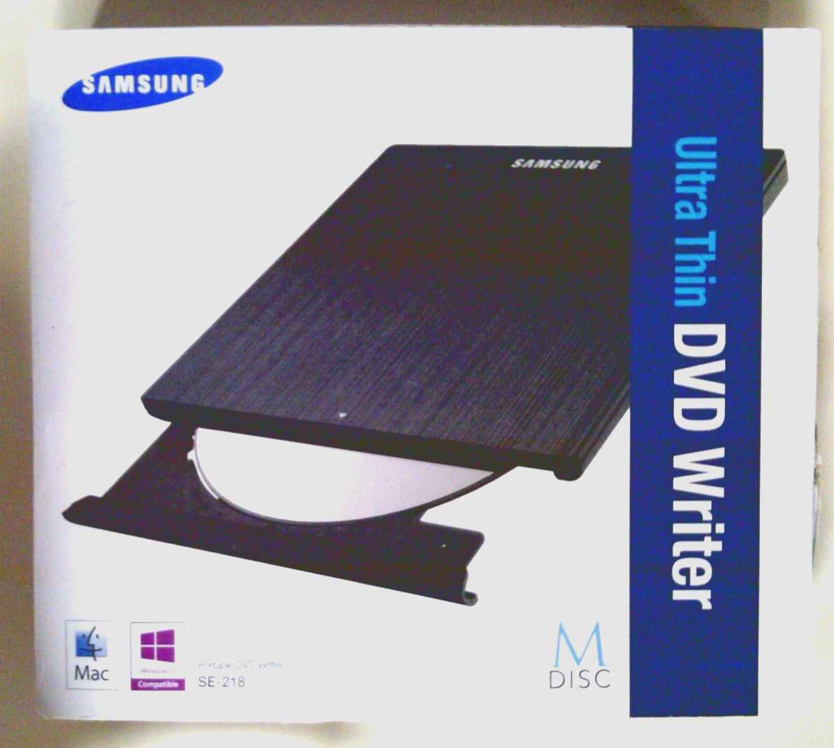 ✅   Samsung~SE-216GN/RSBD~USB 2.0~Slim DVD+/-RW External Drive~Mac~Windows