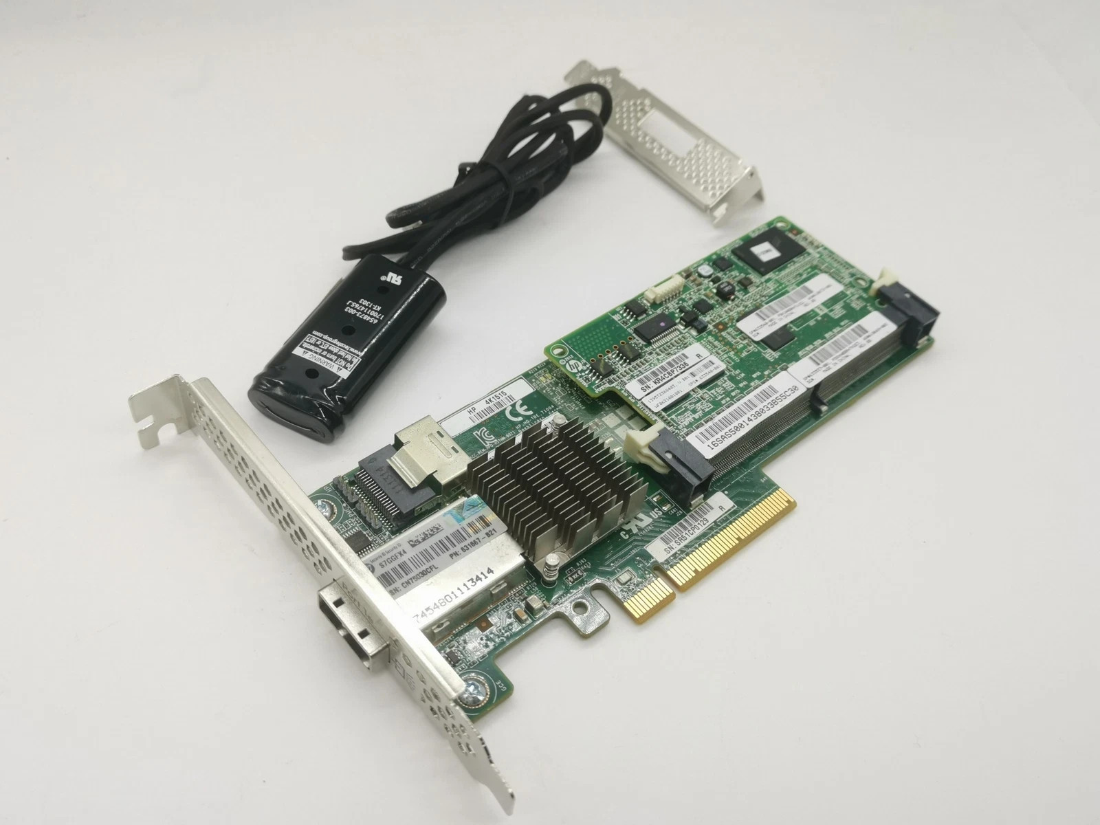 AU SELLER HP Smart Array P222/512 FBWC PCI-E 6GB SAS 631667-B21 633537-001 TESTD