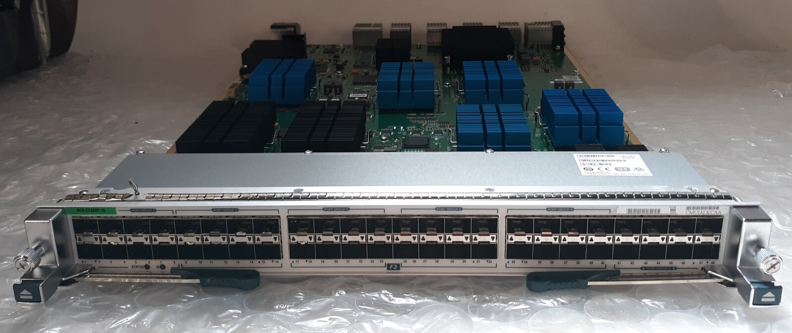 Cisco N7K-F348XP-25 V01 68-5477-02 E0 Ethernet Plug-In Module Switch