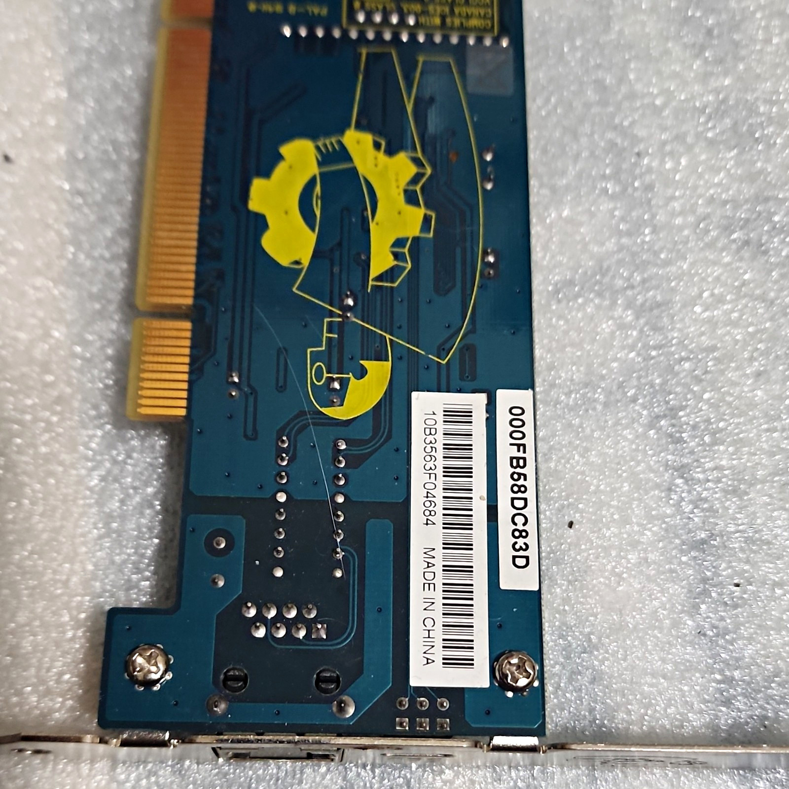 NETGEAR FA311 PCI Fast Ethernet 10/100 RJ-45 Network Adapter Card 100 Mbps