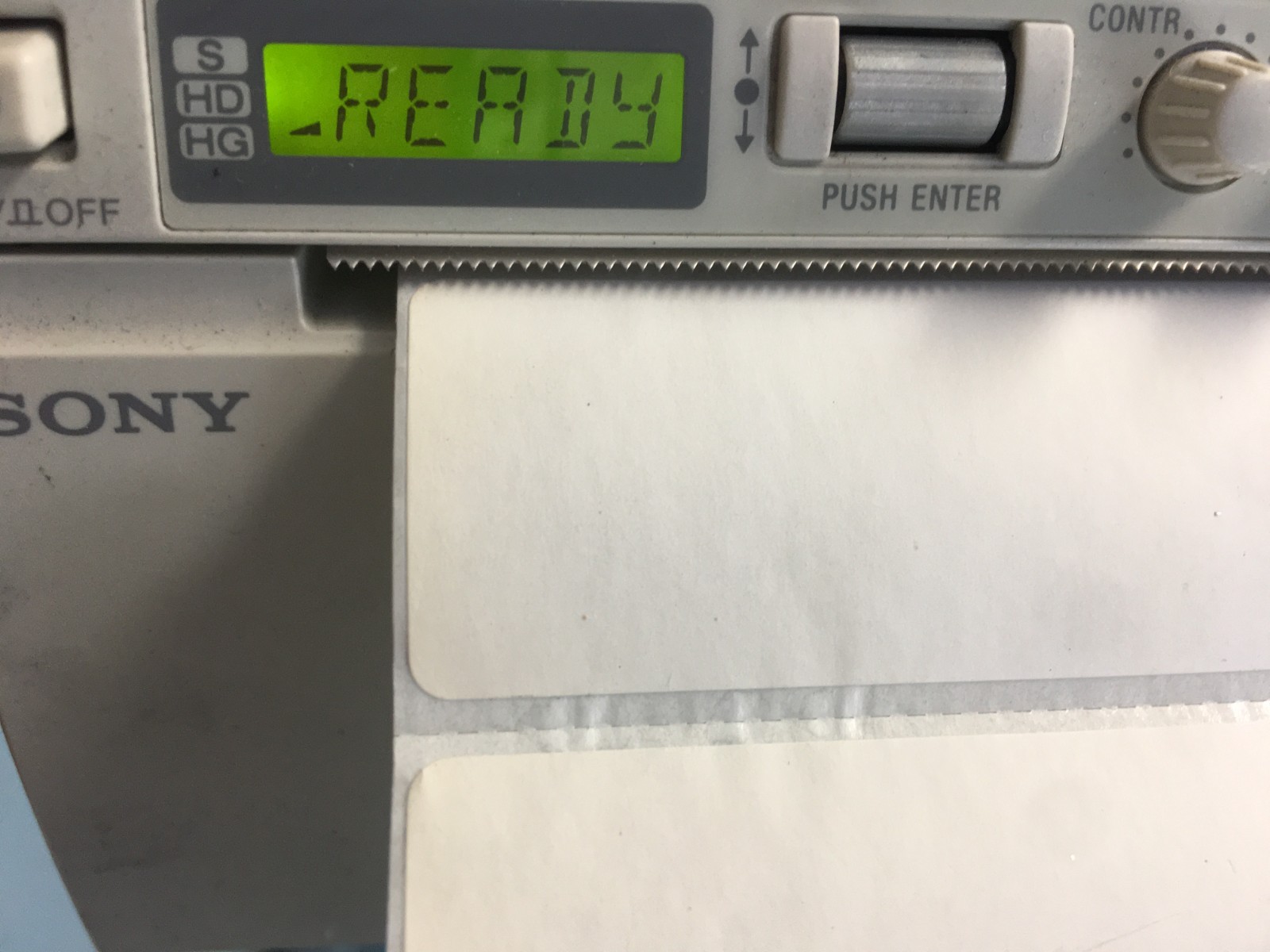 Sony UP-D897 Ultrasound Digital Graphic Photo Thermal Printer With Power Cord