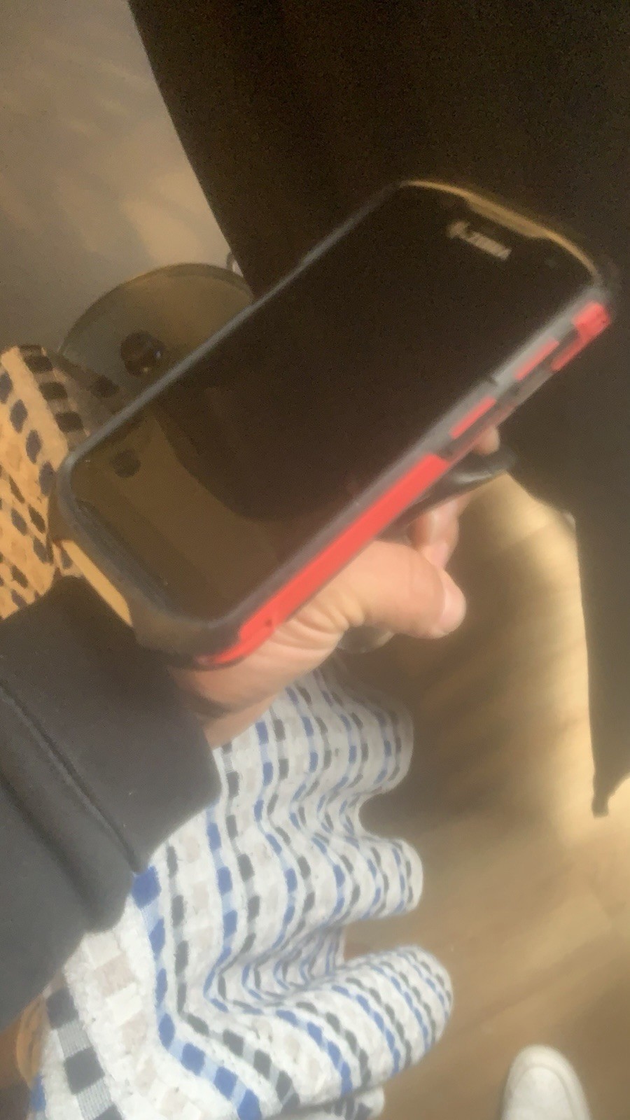 Zebra TC57HO Handheld Mobile Computer Barcode Scanner Red Case