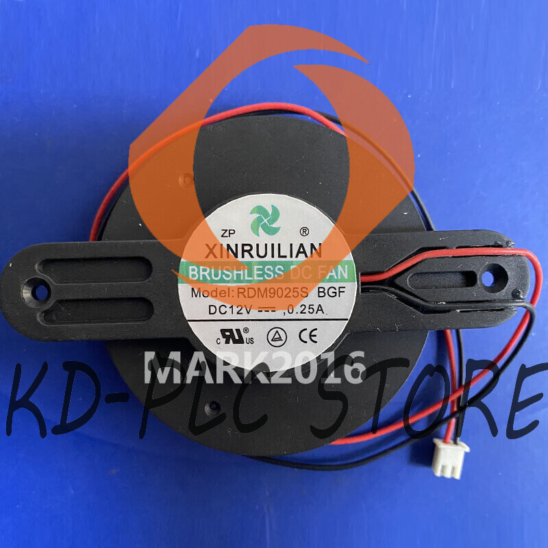 New 1PC XINRUILIAN SCIENCE RDM9025S BGF 12V 0.25A 2-wires cooling fan