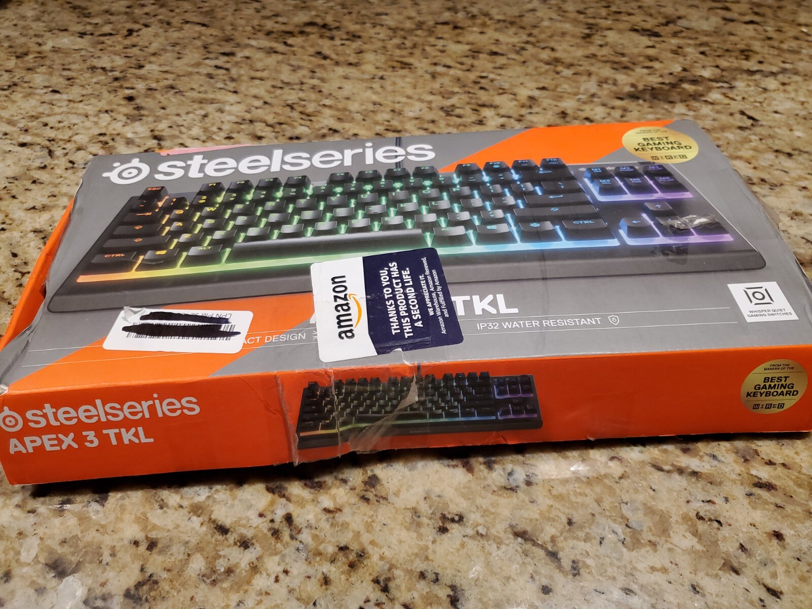 READ - steelseries apex 3 tkl rgb gaming keyboard