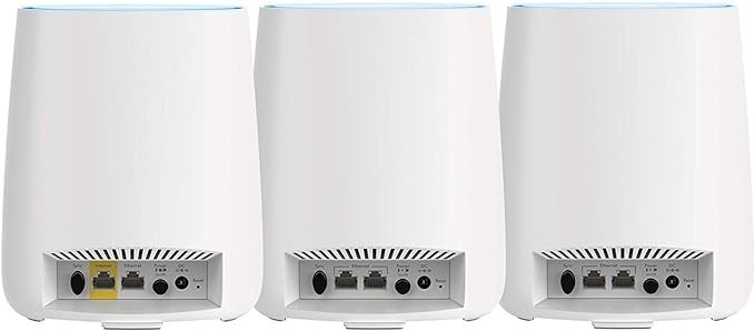 Netgear RBK53-100NAS Orbi AC3000 Whole Home Tri-band WiFi System (No USB -