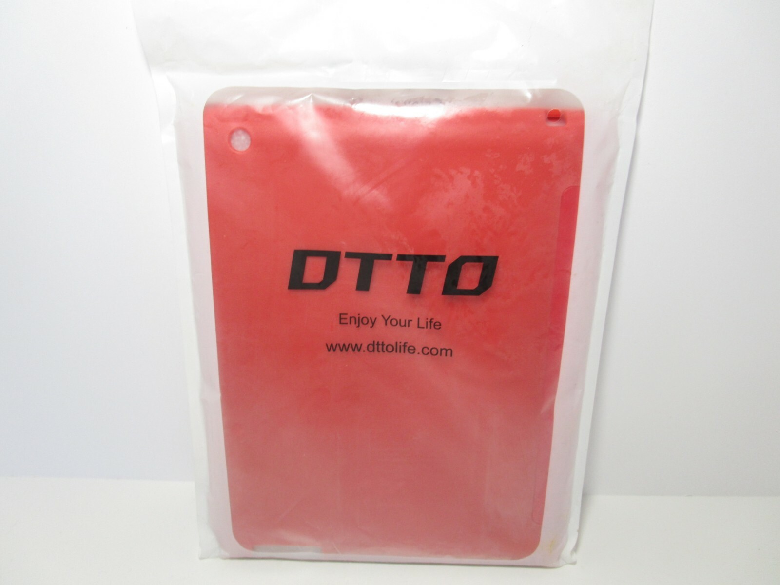 DTTO Ultra Slim Lightweight Smart Tri-fold Stand Case for iPad 2, 3, 4 - RED