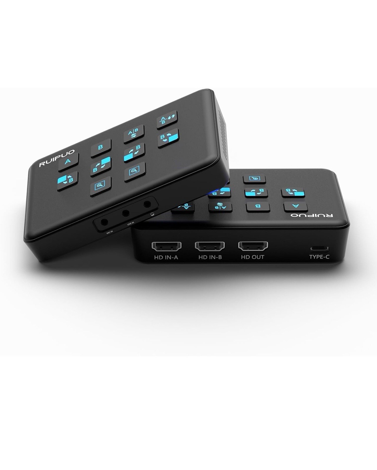 Video Capture Card USB c, HDMI Live Stream Switcher, 4k HDMI to USB 3.0 Video...