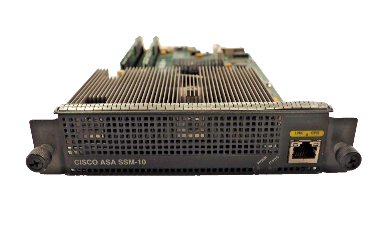 Cisco ASA SSM-10 800-24247-04 Advanced Security Services Module w/RAM 68-2139-04