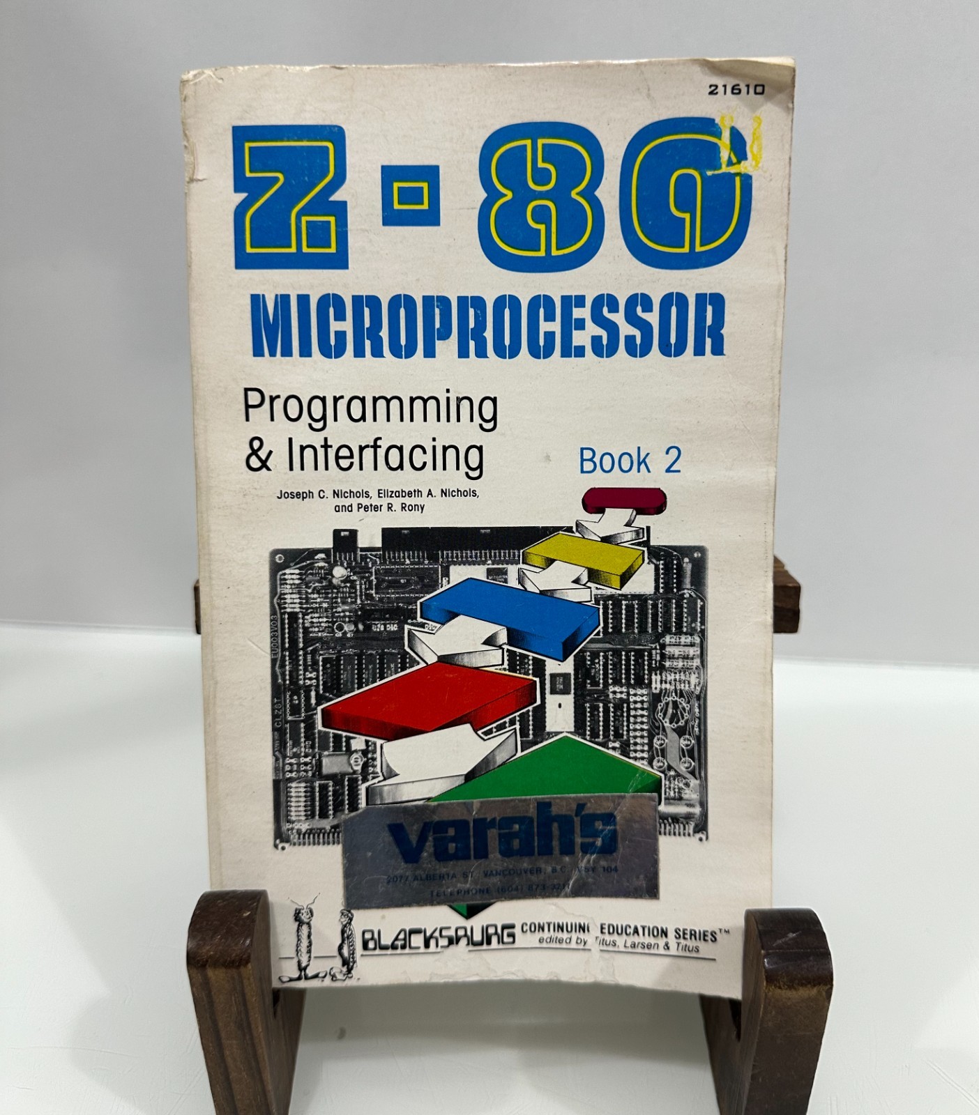 Z-80 Microprocessor Programming & Interfacing Book 2 Nichols 1980 1st Ed