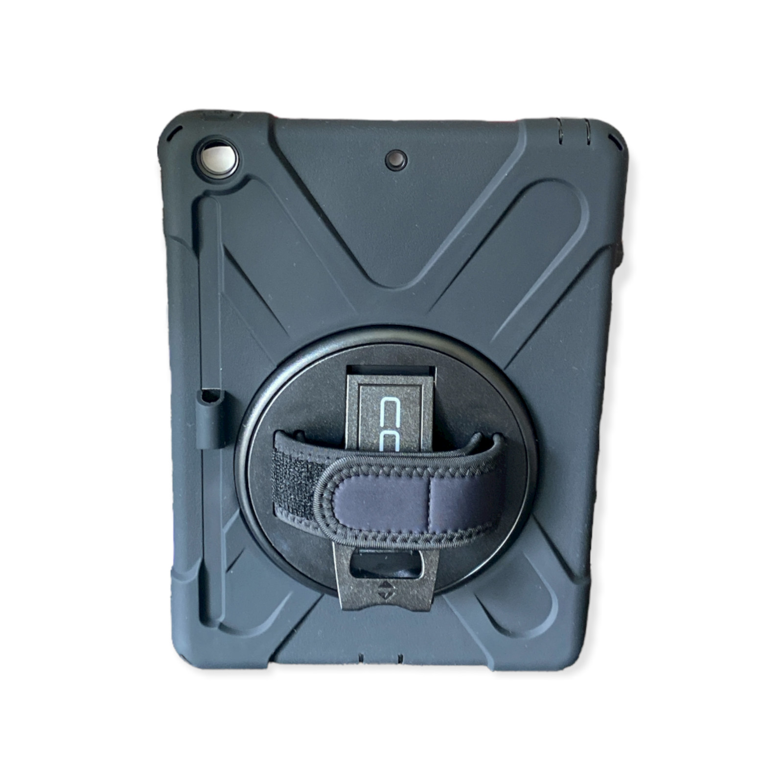 CODi Rugged Carrying Case for 10.2" Apple iPad (Gen 7, 8, 9) Tablet - Black