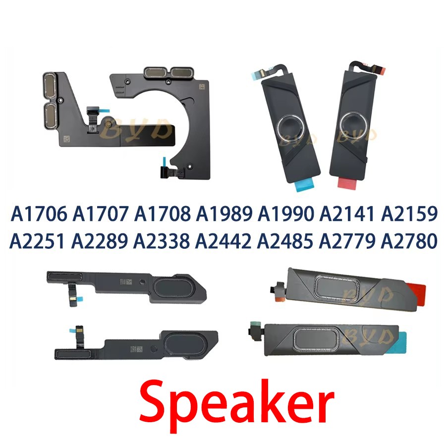 Original Laptop Left Right Speaker Set For Macbook Pro 13" 14" 15" 16" Speaker