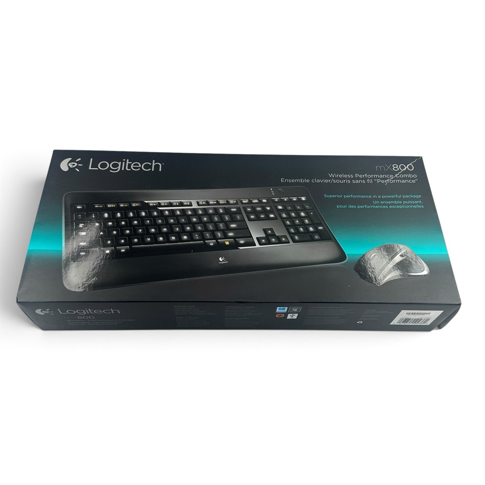 Logitech MX800 Wireless Performance Combo Keyboard & Mouse & Dongle EUC