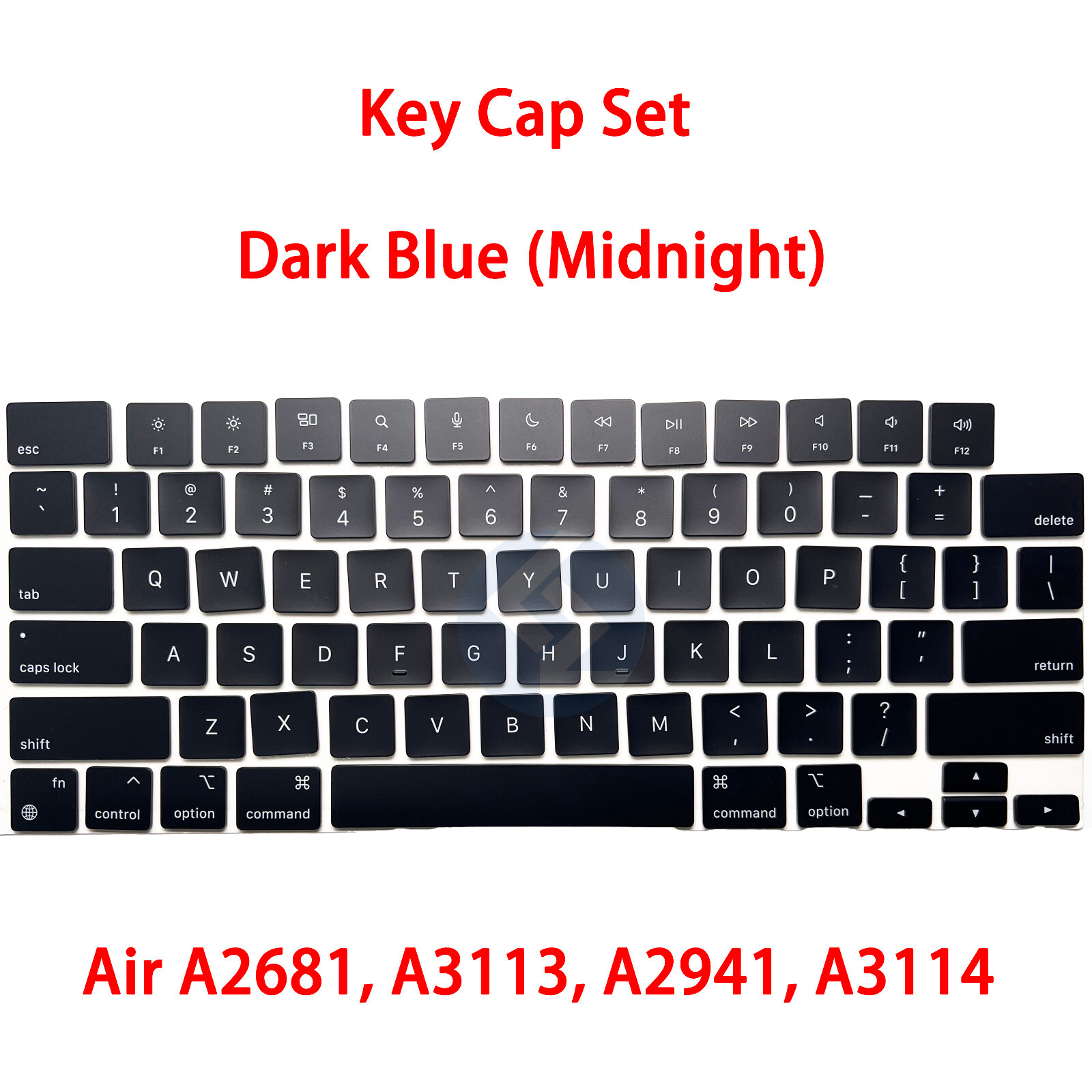 NEW Replacement Set Dark Blue Keyboard Key Cap Macbook Air 13" A3113 2024
