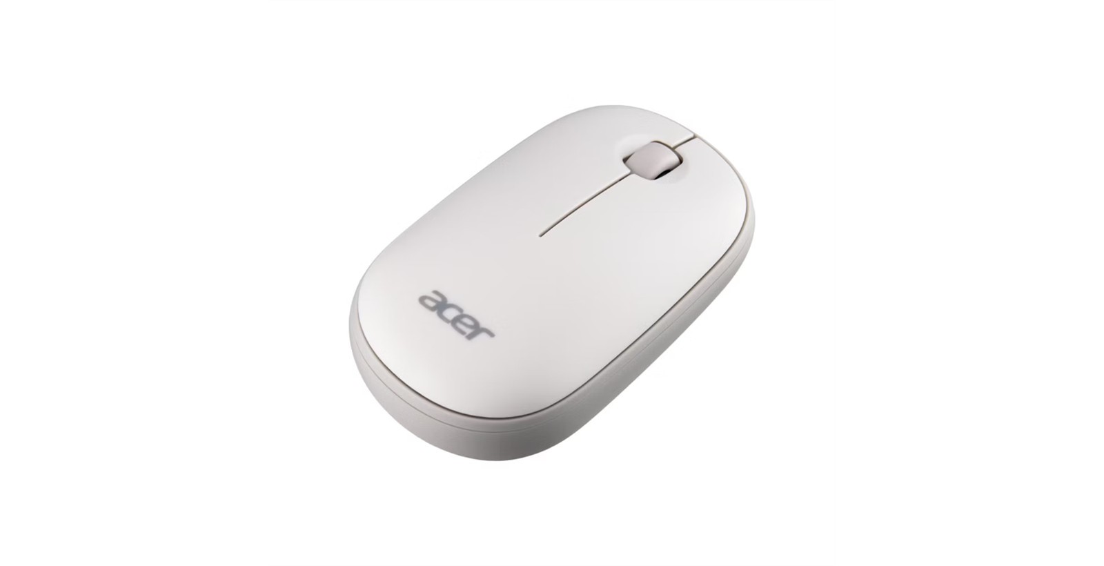 Acer AMR100 Wireless Mouse White Optical 1600DPI USB 2.4GHz Refurbished